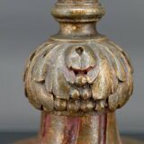 Large Art Deco lamp in gilded wood, France, circa 1920