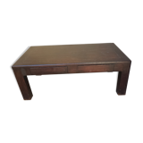 Low wooden vintage table