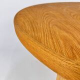 Table de salle à manger extensible vintage en chêne, 1960s