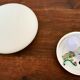 Ceiling light polished glass vintage 18cm