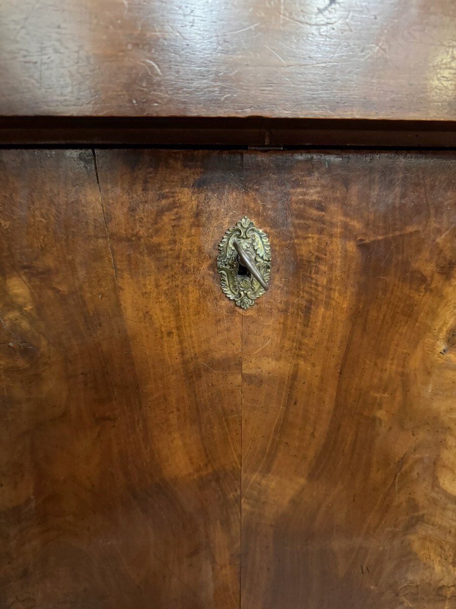 Empire period walnut secretary