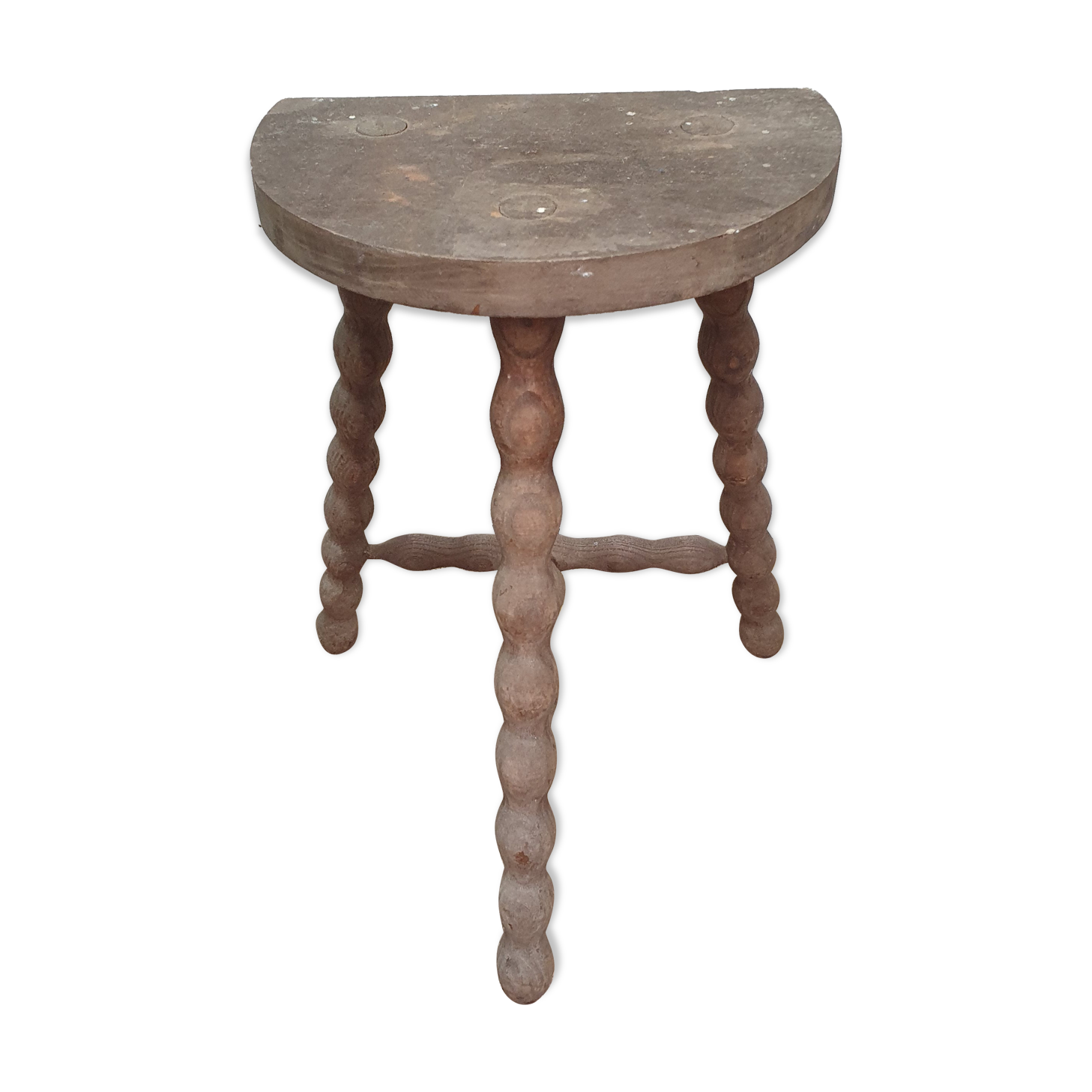 Brutalist treaty stool