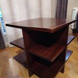 Bookcase side table