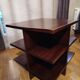 Side table bookshelf