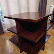 Side table bookshelf