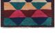 Vintage Turkish Oushak Handwoven Rug 115x126 cm