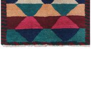 Tapis vintage turc de oushak tissé à la main 115x126 cm