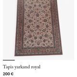 Tapis yarkand royal