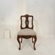 18th-Century German Baroque Chair in Carved Walnut, 1740s