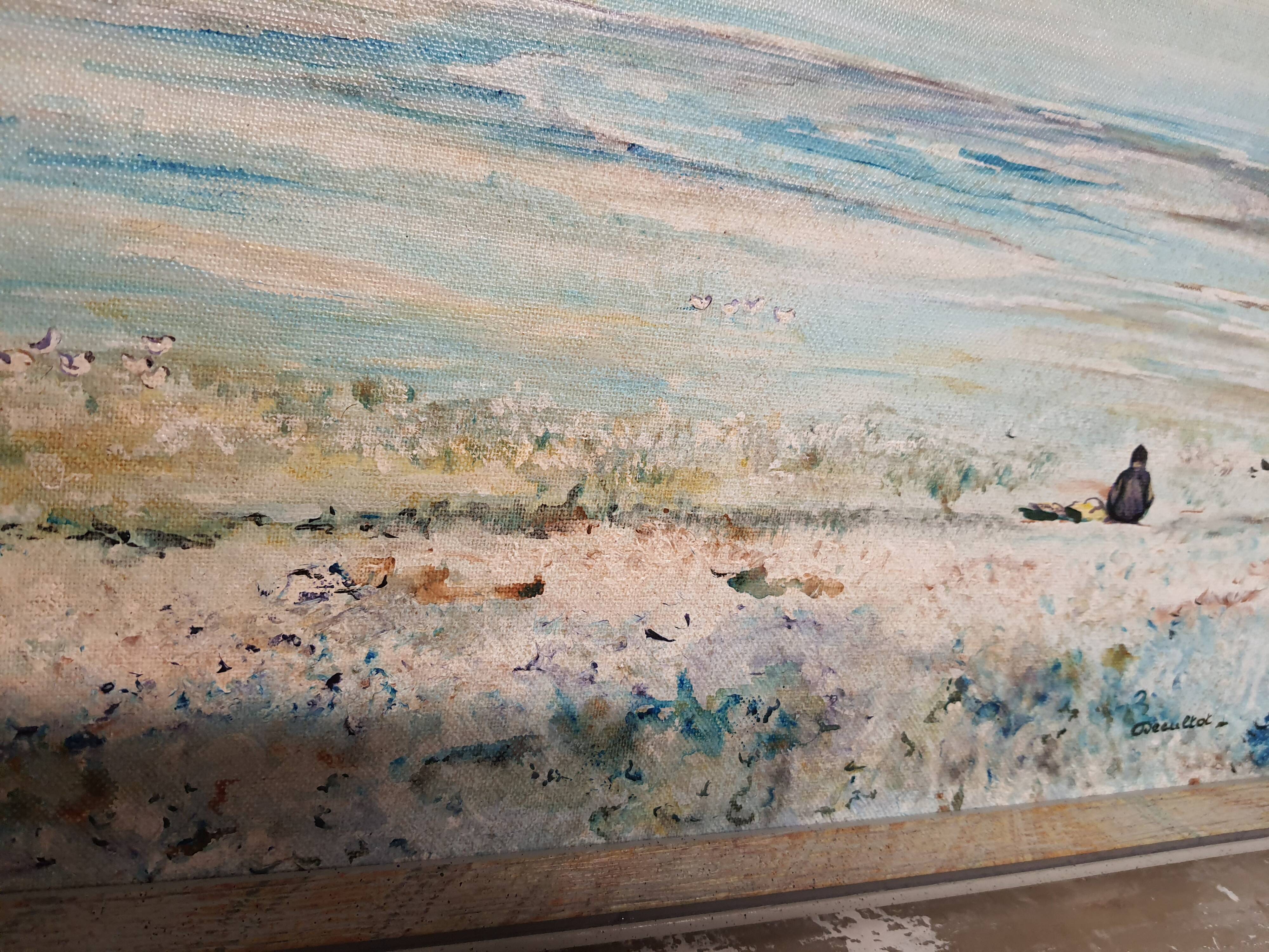 Painting Somme Bay