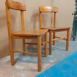 Chaises danoise en pin