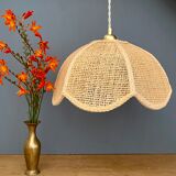Suspension lamp vintage pink