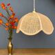 Suspension lamp vintage pink