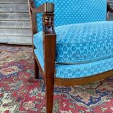 Mahogany bench period consulate return from Egypt