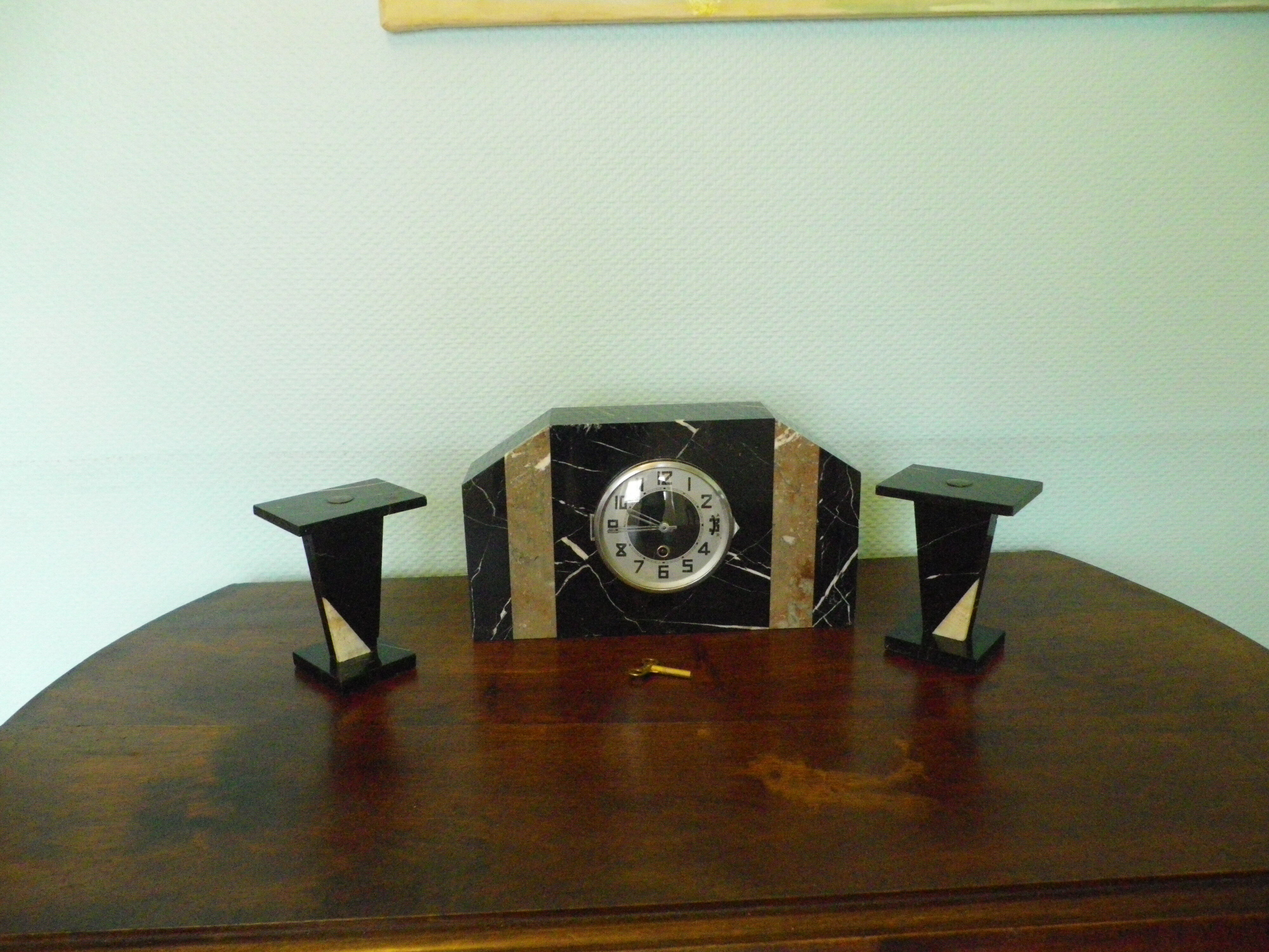 Thick marble clock 30/40
