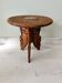 Moroccan stool in carved wood