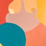 Singular, Extra fine acrylic on canvas grain paper 290g