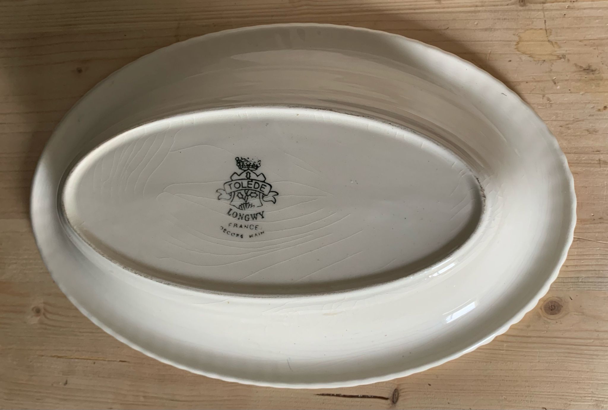 Plat creux Longwy
