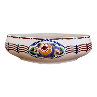 Vintage ceramic gardener sarreguemines