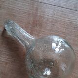 Bouteille verre Biot chataîgne ancienne