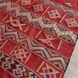 Moroccan kilim zayan rug