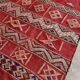 Moroccan kilim zayan rug