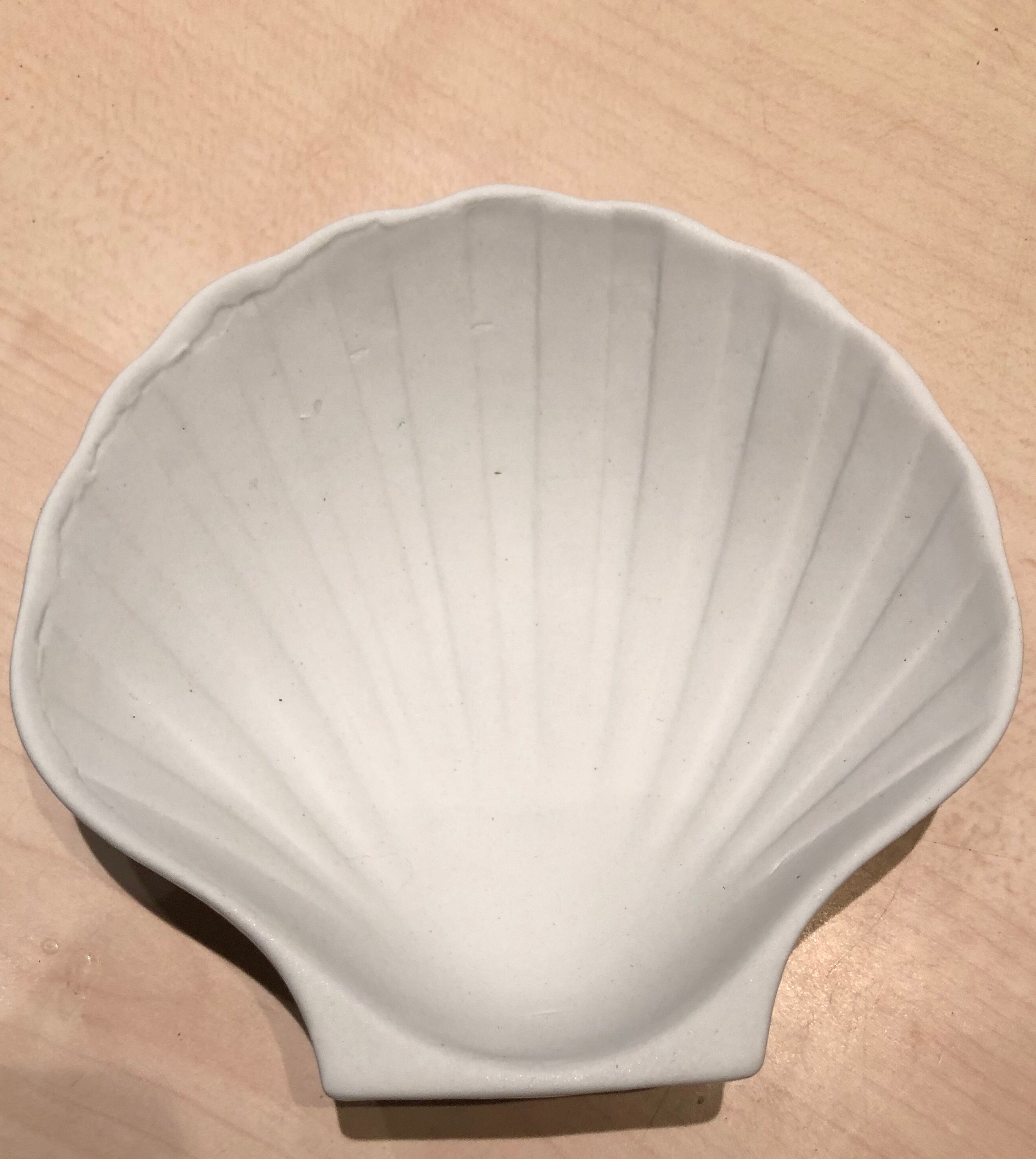 Set of 6 ceramic shells
