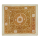 Hand-knotted rug, vintage Turkish rug 131x144 cm