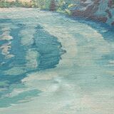 Oil landscape on canvas