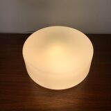 Ceiling lamp in vintage opaline 70s