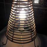 Rattan table lamp