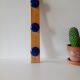 Patere vintage bleue