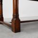 19th-Century French Provincial Oak Dining Table