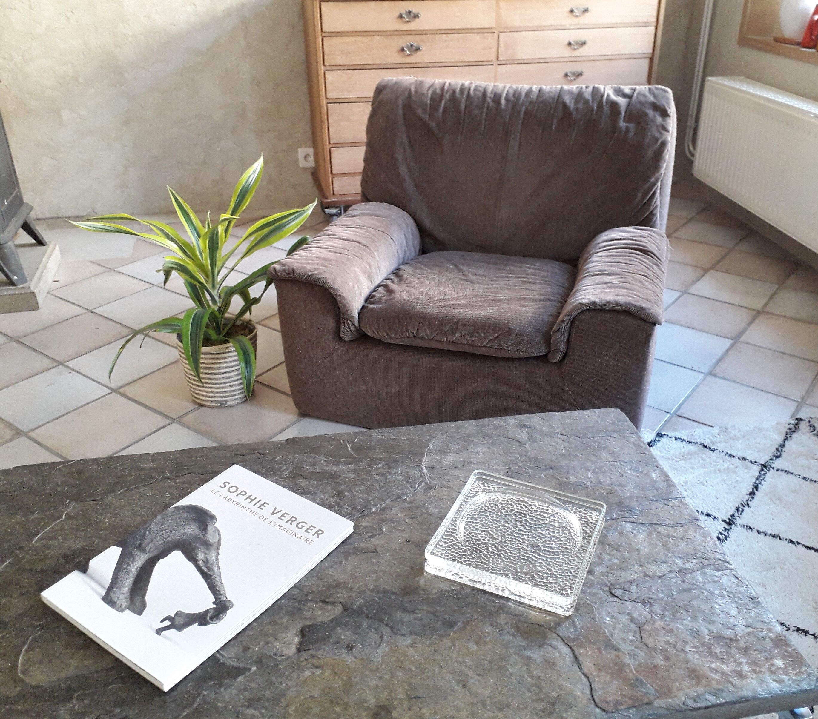 Cinna armchair model Kirk 70s