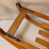 Old solid wood sled 103 cm