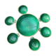 Salad bowl and 6 ceramic cups from Saint Clement