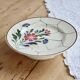 Vintage faience compote from Saint-Amand, model Maurice – Floral decoration