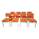 Lot de 8 chaises fauteuil 1970"
