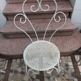 2 armchairs & 2 chairs, wrought iron1950