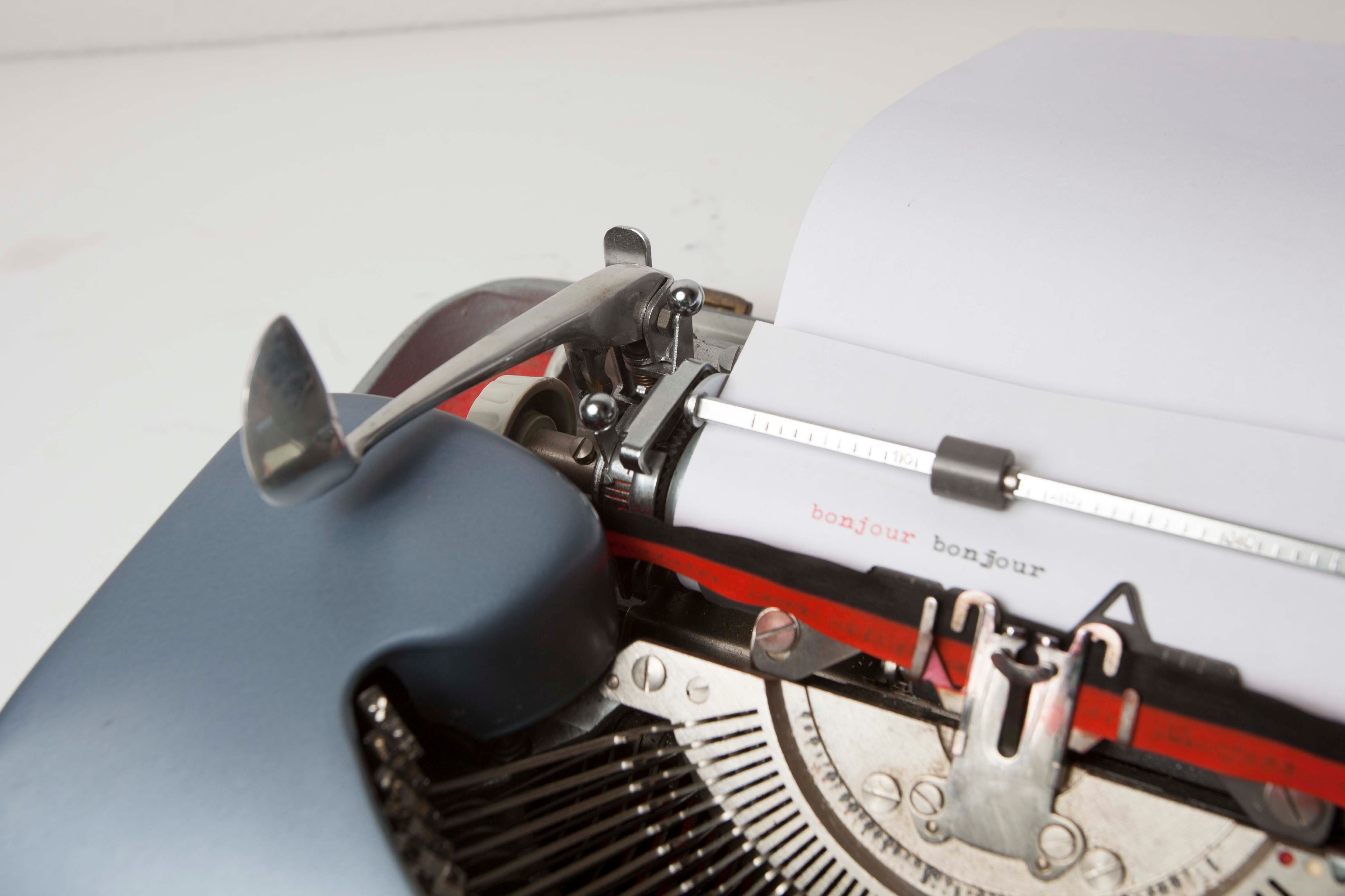 Japy Script typewriter 1960