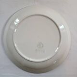 Grand Plat Rond En Faience Moulin Des Loups Orchies
