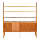 Teak library from the 1960s