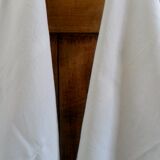 Set of 2 old embroidered towels, red monogram