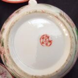 Service à thé en porcelaine japonaise