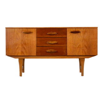 Midcentury Danish Style Petite Teak Sideboard. Vintage Modern / Danish / Scandinavian Style