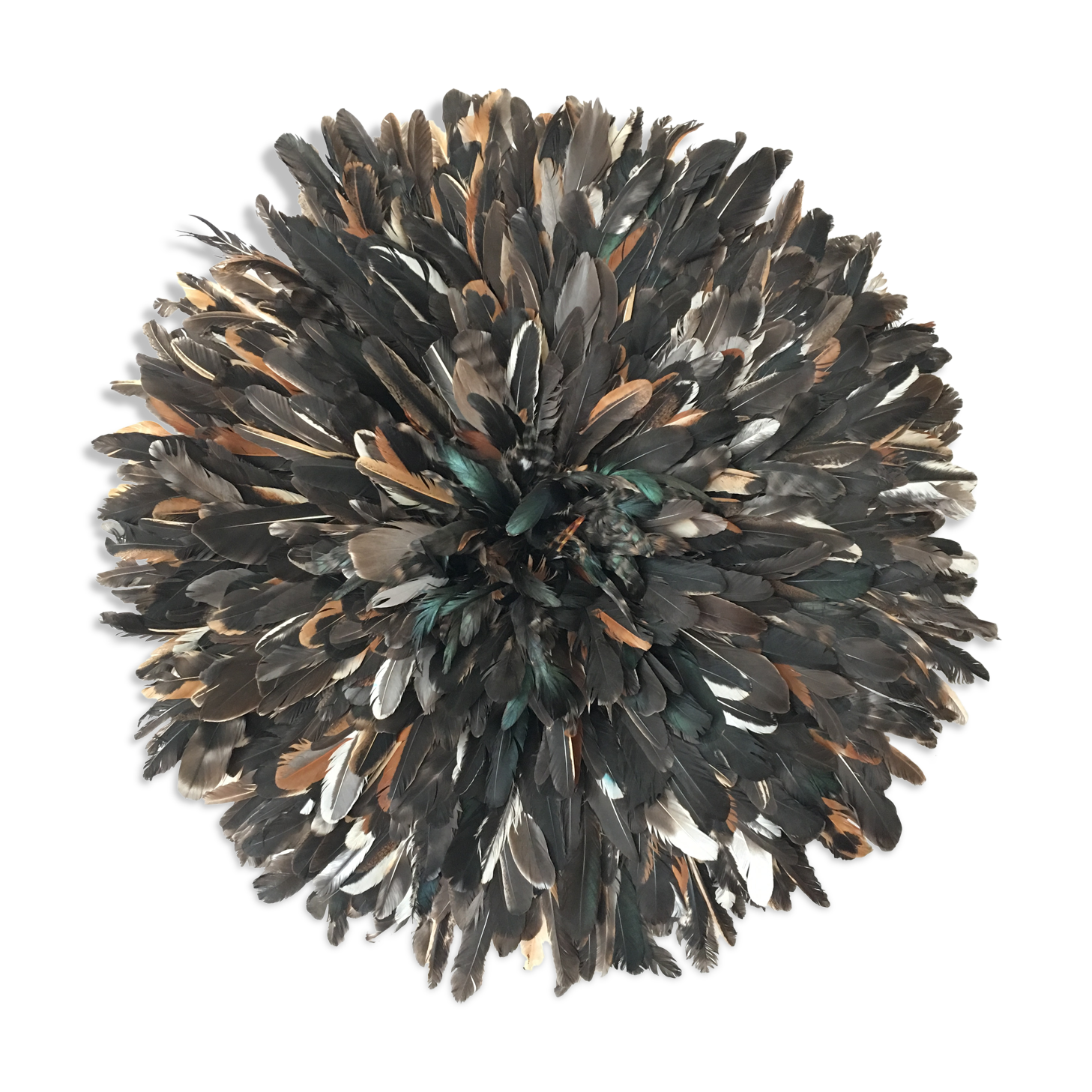 Juju hat black speckled 70 cm