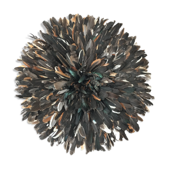 Juju hat black speckled 70 cm