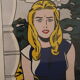 1980s Roy Lichtenstein museum poster, designed for the Ludwing Museum in Germany