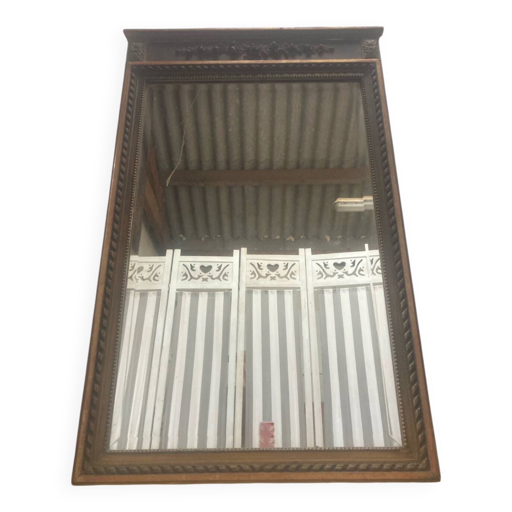 Chimney mirror trumeau