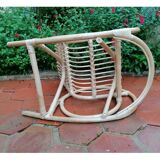 Rocking-chair child rattan